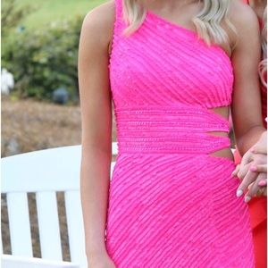 Sherri Hill Prom 54895 Pink